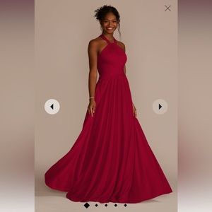 NWT Red Halter Dress